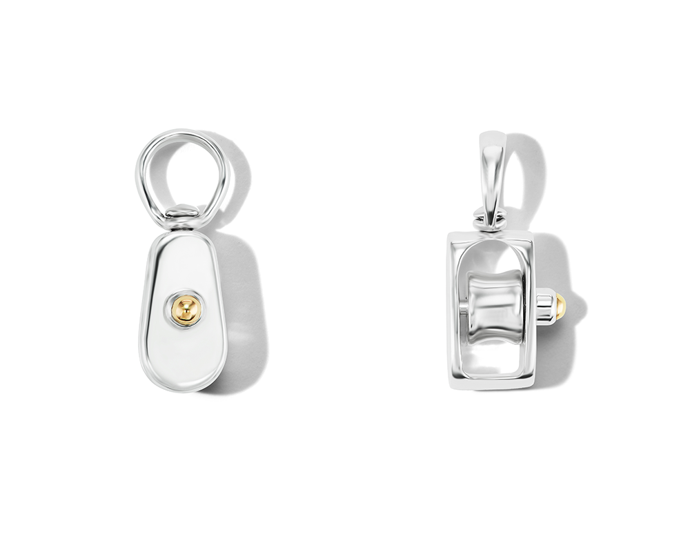 Baby Pulley in Silver