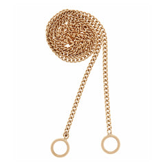 Fine Curb Chain in Gold Necklace