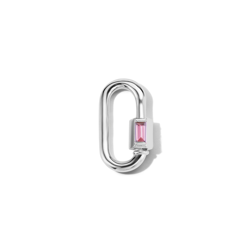 Solo Baguette Babylock with Rhodolite