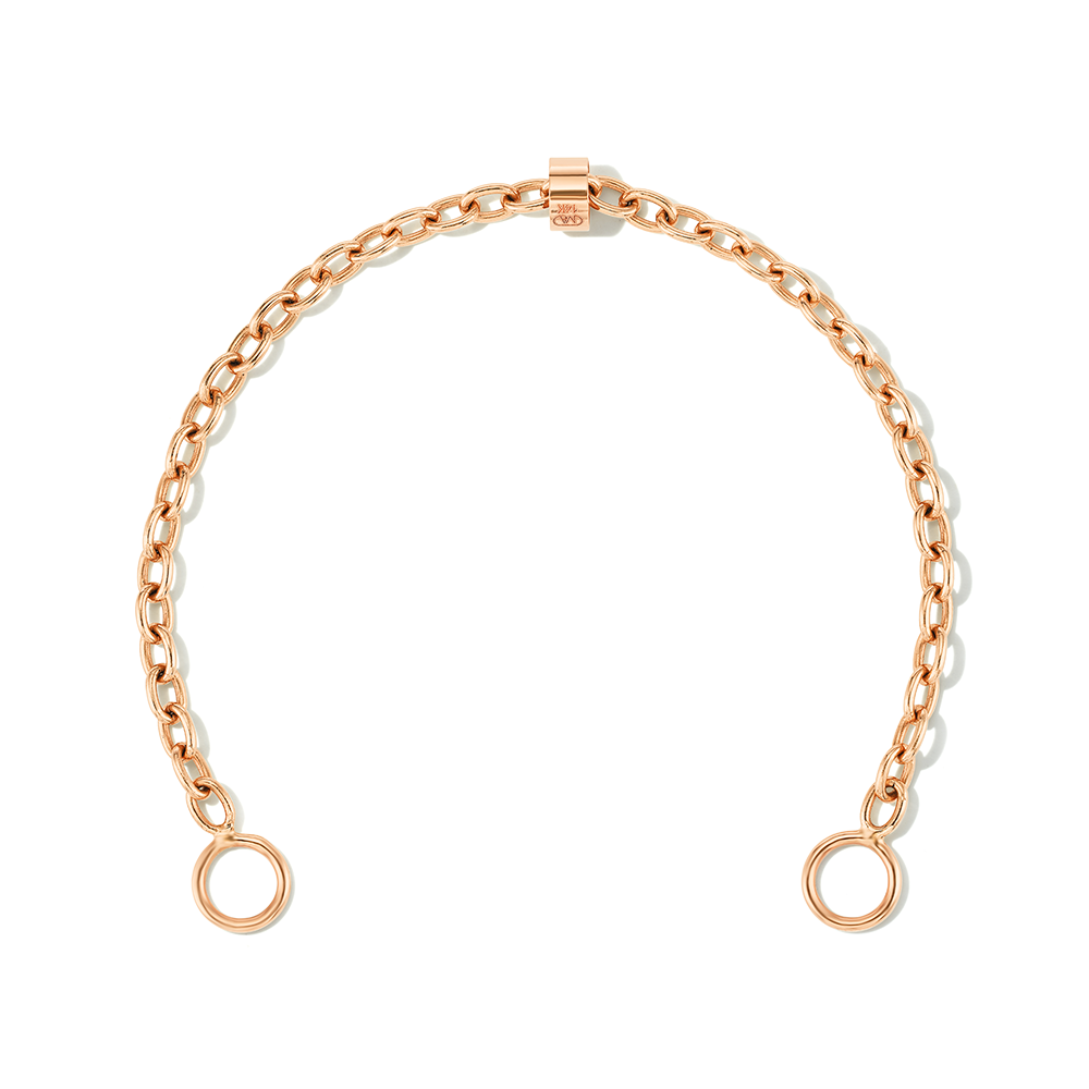Pulley Chain in Gold Bracelet