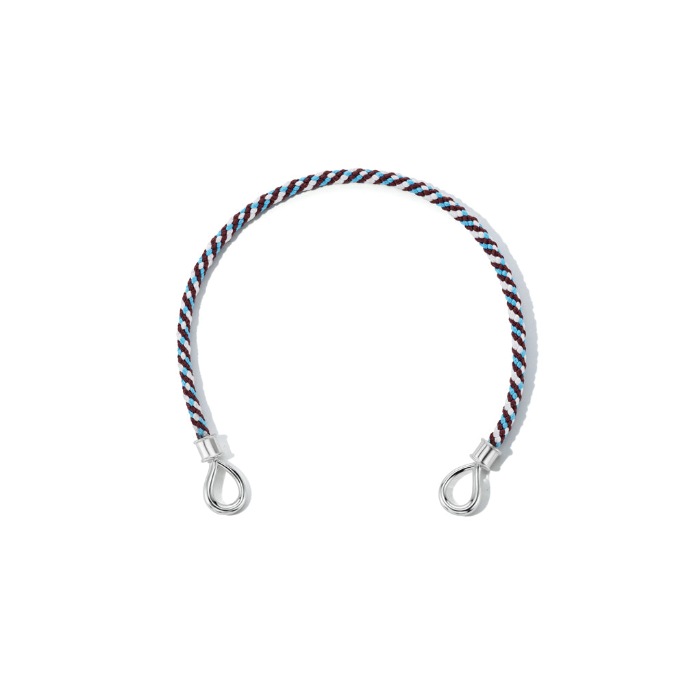 The String Project Bracelet with Silver Loops